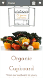 Mobile Screenshot of organiccupboard.com